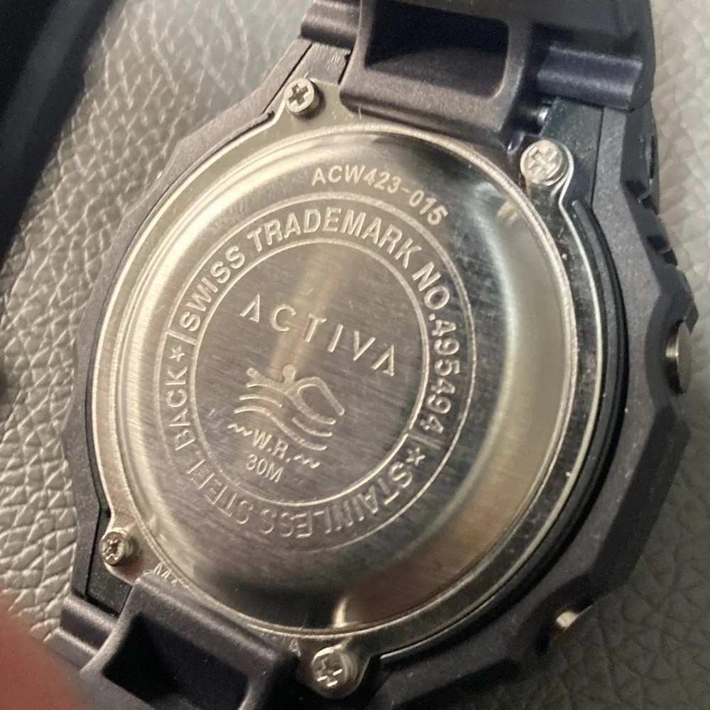Activa Sonar X Invicta Unisex Watch 45.5 MM Black ACW423-015